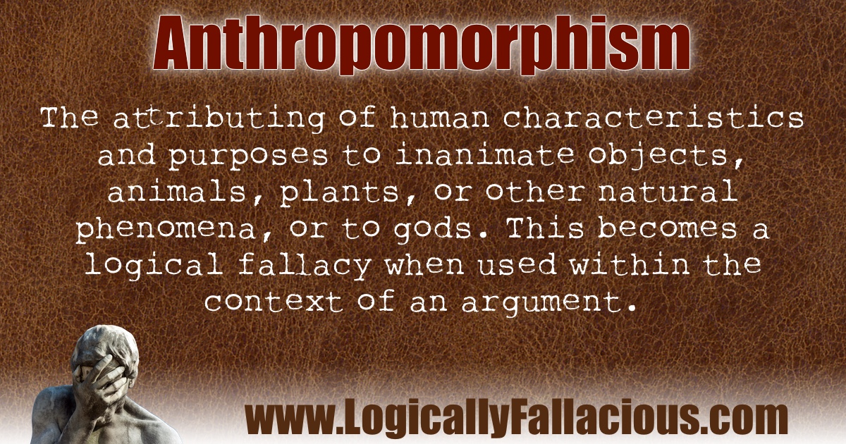 Anthropomorphism illustration