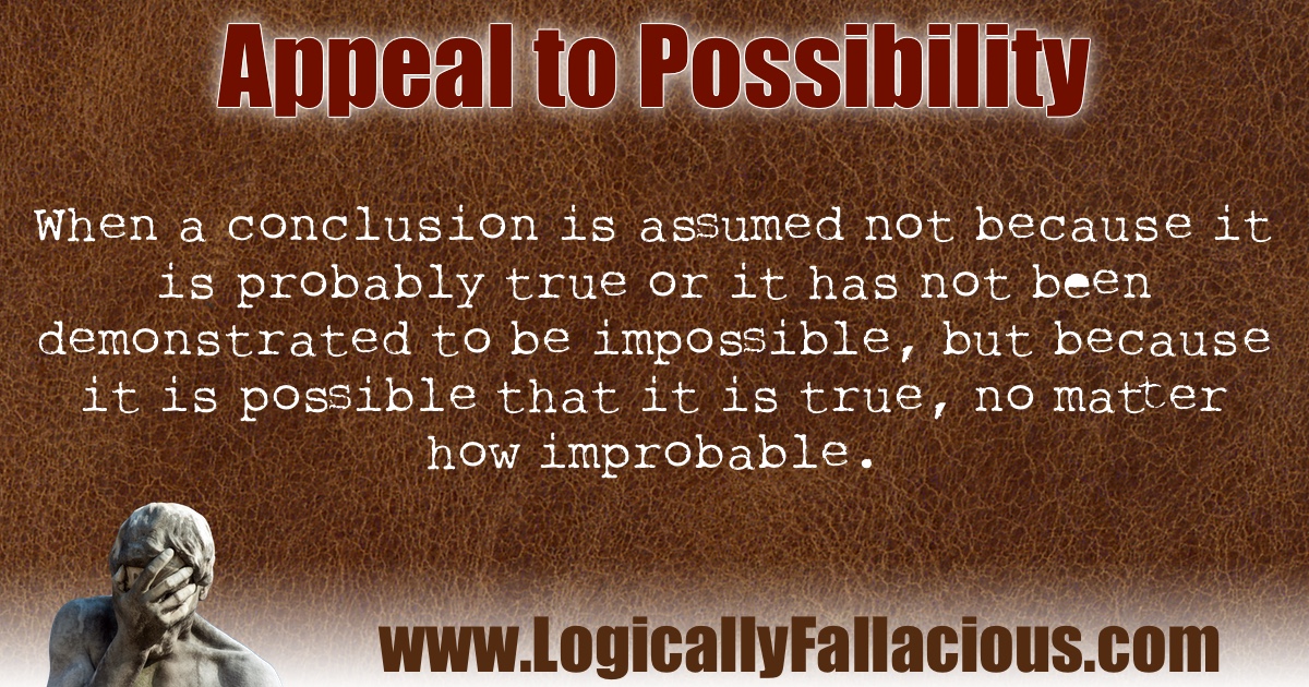 Appeal to Possibility illustration