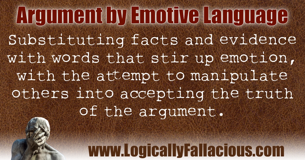 Argument by Emotive Language illustration