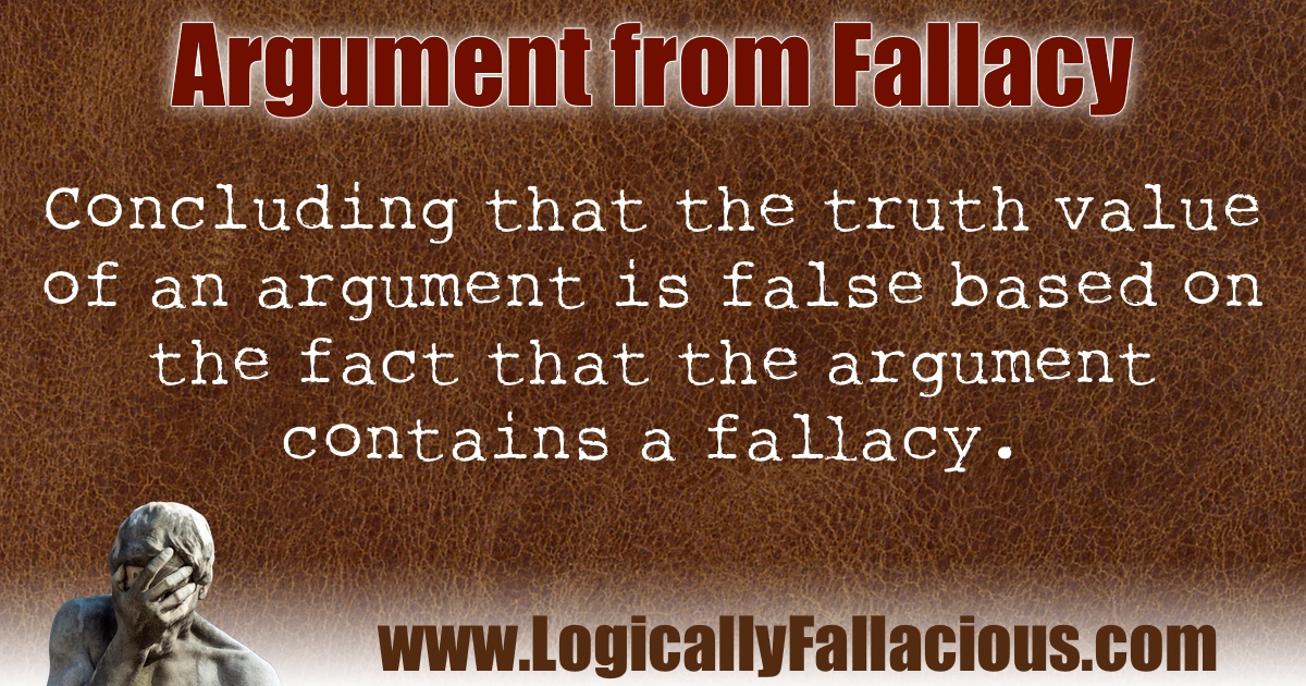 Argument from Fallacy illustration