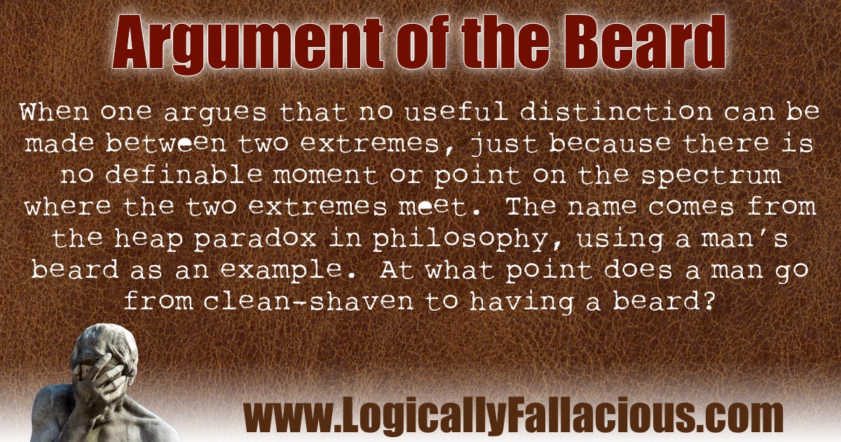 Argument of the Beard illustration