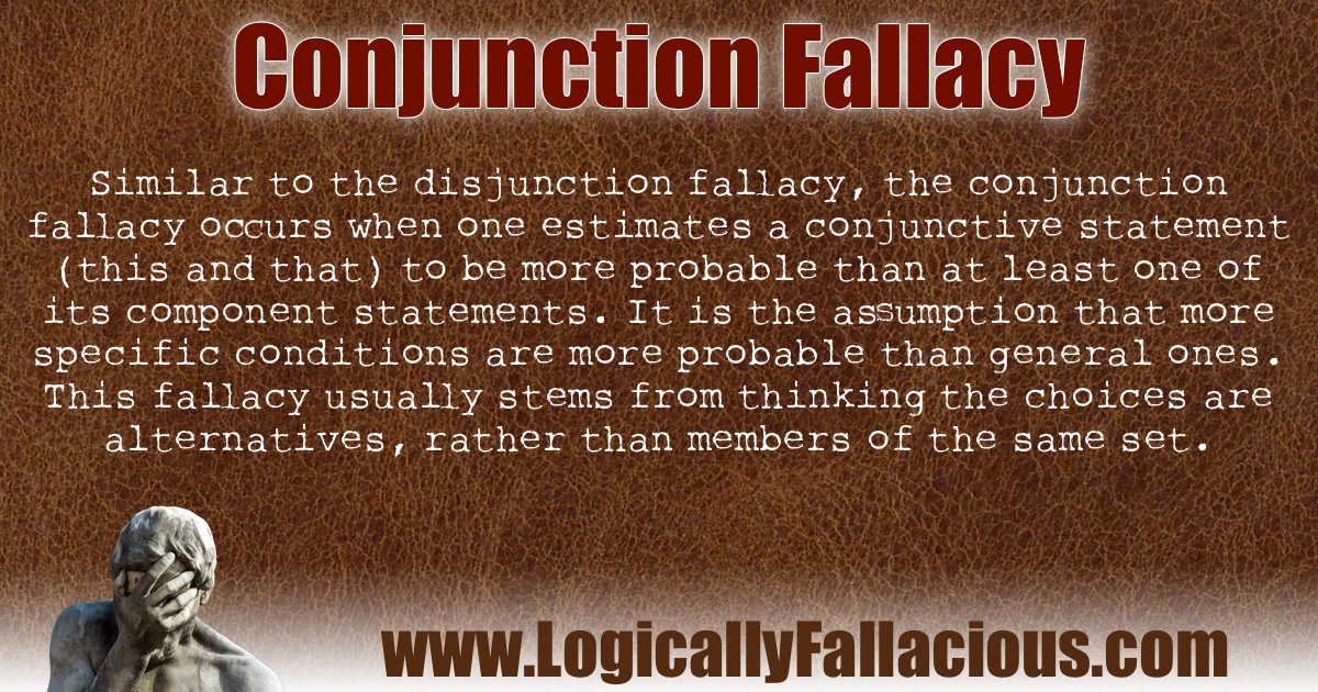 Conjunction Fallacy illustration