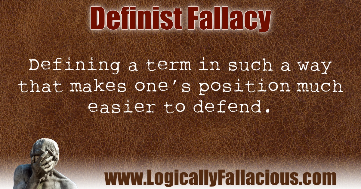 Definist Fallacy illustration