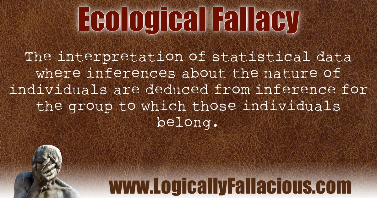 Ecological Fallacy illustration