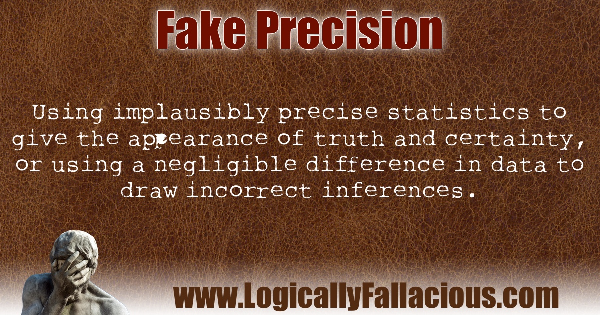 Fake Precision illustration