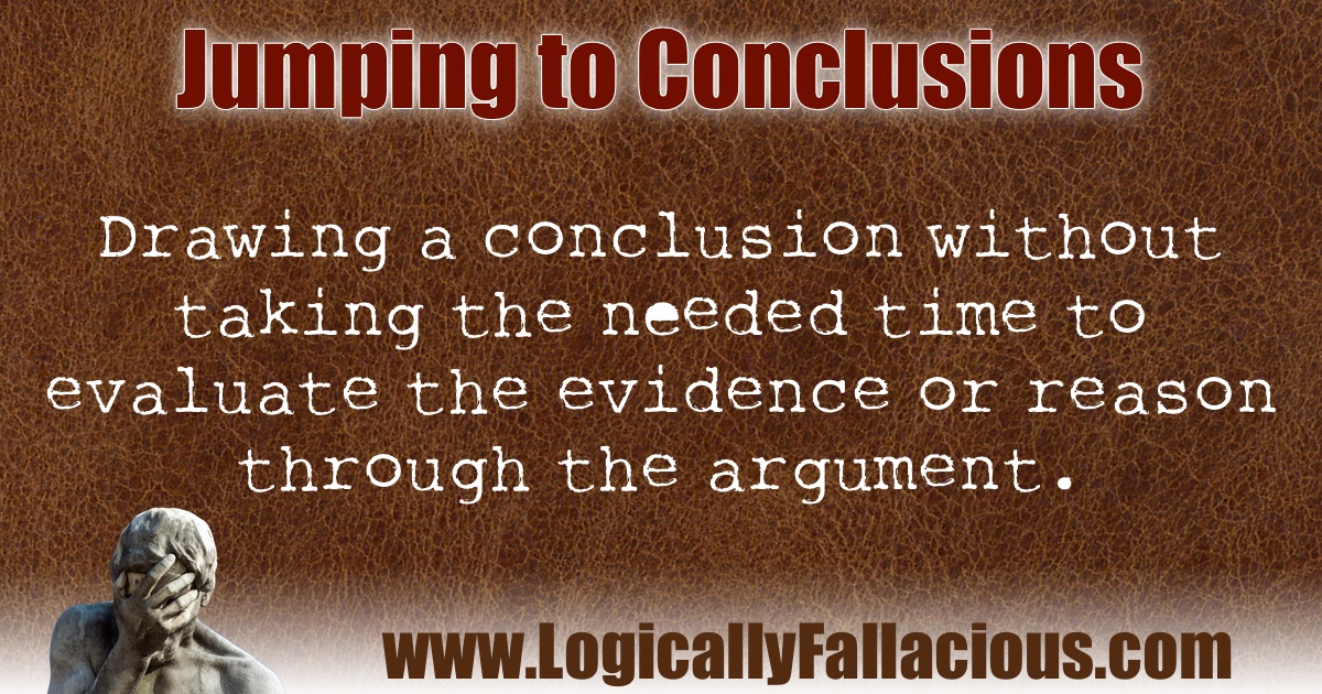 Jumping to Conclusions illustration