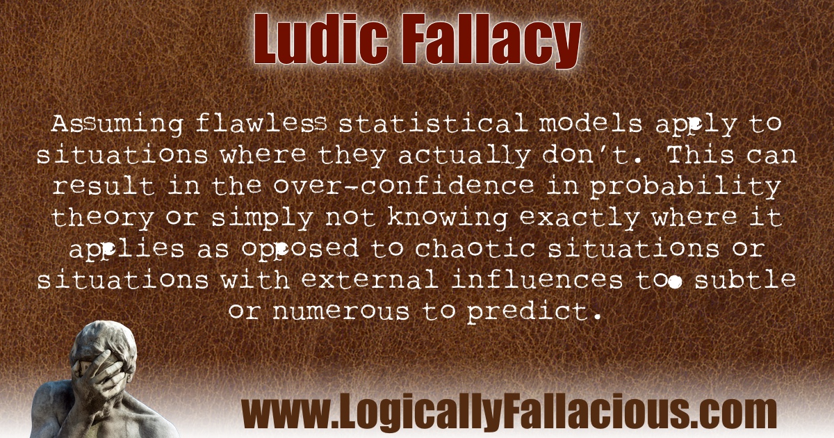Ludic Fallacy illustration