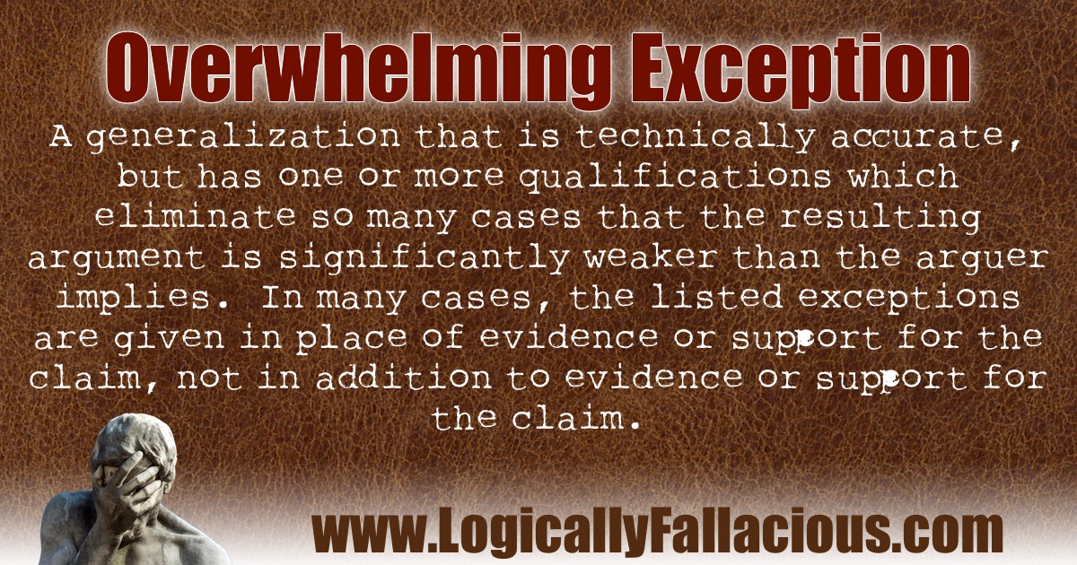 Overwhelming Exception illustration