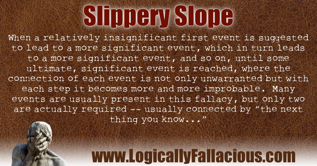 understanding the mechanism of slippery slope
