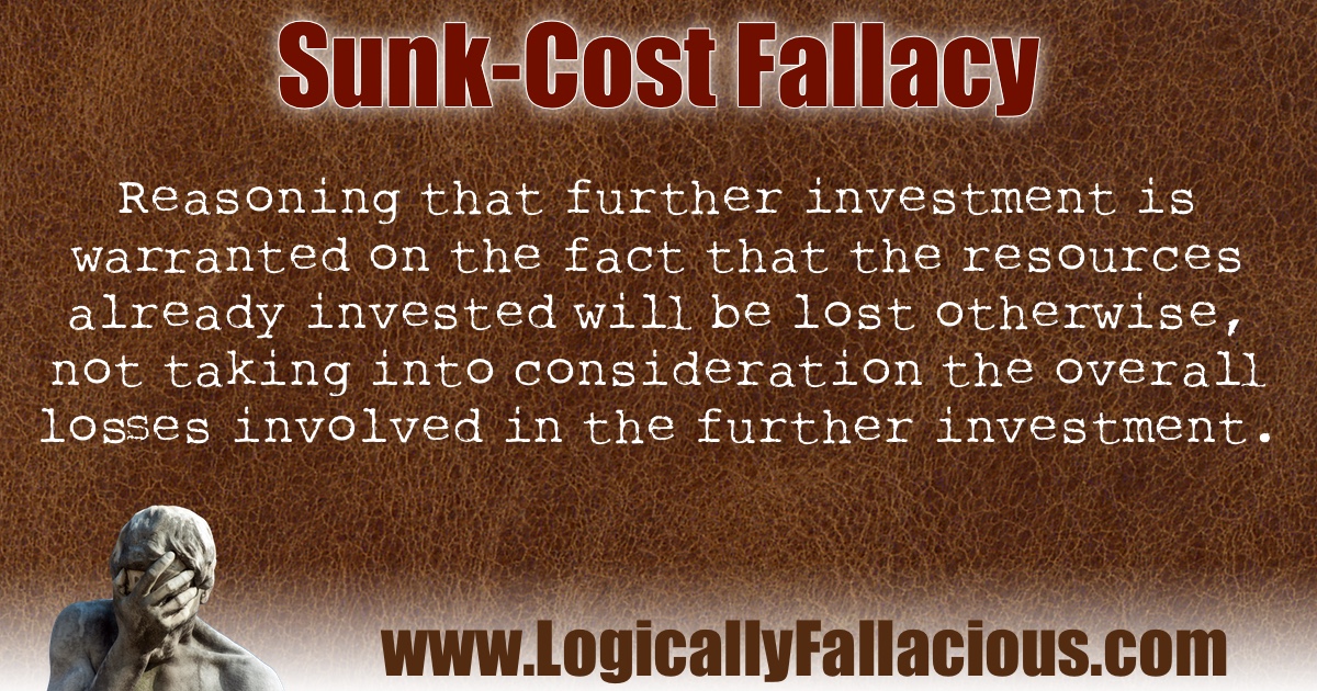 considering alternatives that may offer greater returns than continuing with a sunk cost option