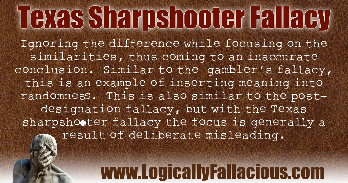 Texas Sharpshooter Fallacy